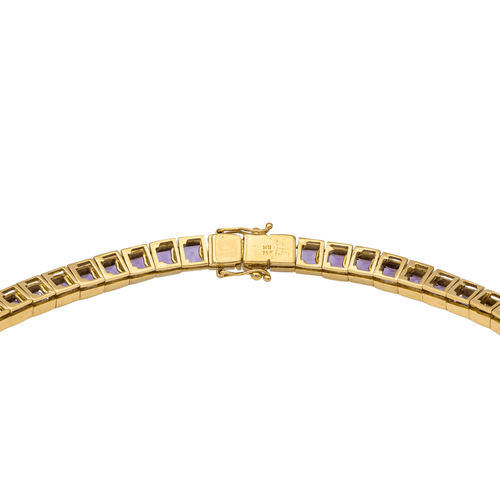 Collier Collier en or jaune 18 carats serti de tourmaline, péridot et citrine 58 Facettes 2871068CN