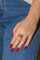 Bague 54 Bague en or rose et platine sertie de diamants 58 Facettes 2871070CN