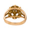 Bague 54 Bague en or rose et platine sertie de diamants 58 Facettes 2871070CN