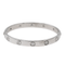 Bracelet Cartier Bracelet Jonc Love Or blanc Diamant 58 Facettes 2873481RV