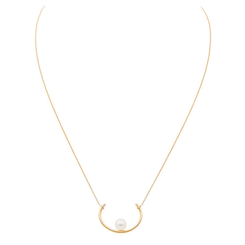 Collier Collier Or rose Perle 58 Facettes 2883061CN