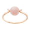 Bague 58 Bague en or rose 18 carats sertie de rhodochrosite 58 Facettes 2883064CN