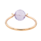 Bague 59 Bague en or rose 18 carats sertie d’une améthyste 58 Facettes 2883067CN