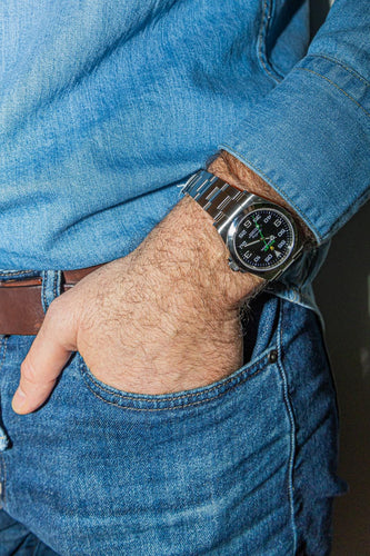 Montre Rolex Montre Air king Acier 58 Facettes 2886649RV