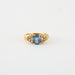 Ring 56 Sapphire and diamond ring 58 Facettes DV0256-2