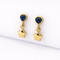 Boucles d'oreilles Boucles d'oreilles étoiles en or jaune 18 carats et saphirs 58 Facettes 28991