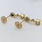 Boucles d'oreilles Boucles d'oreilles étoiles en or jaune 18 carats et saphirs 58 Facettes 28991