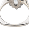 Bague 53 Bague marquise en or blanc avec aigue-marine et diamants 58 Facettes 2905284CN