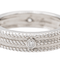 Bague 52 Bague alliance en or blanc 18 carats sertie de diamants 58 Facettes 2905333CN