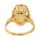 Bague 59 Bague Or jaune Citrine 58 Facettes 2905360CN