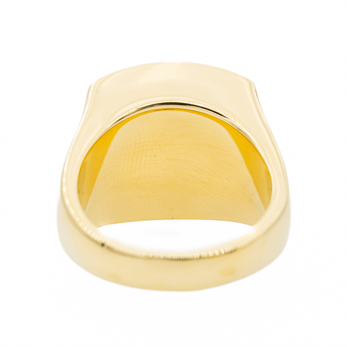 Bague 52 Bague en or jaune 18 carats, nacre cabochon et diamants 58 Facettes 2905378CN