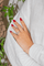 Bague 56 Alliance - Bague tour complet en platine 950 et diamants 58 Facettes 2905385CN