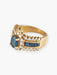 Bague 48 Bague Saphirs et Diamants, Or Jaune 58 Facettes DV0032-8