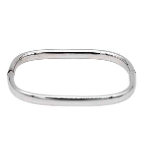 Bracelet Bracelet Jonc Or blanc 58 Facettes 2909070CN