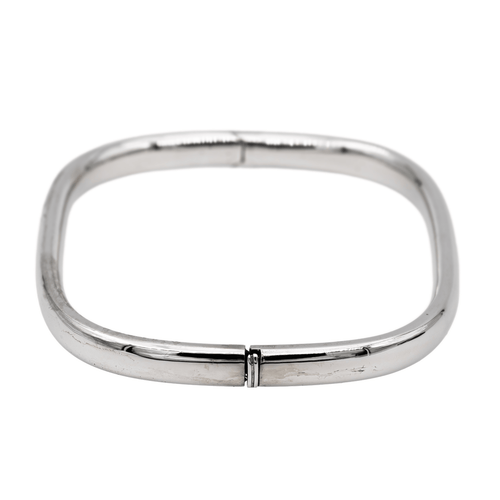 Bracelet Bracelet Jonc Or blanc 58 Facettes 2909070CN