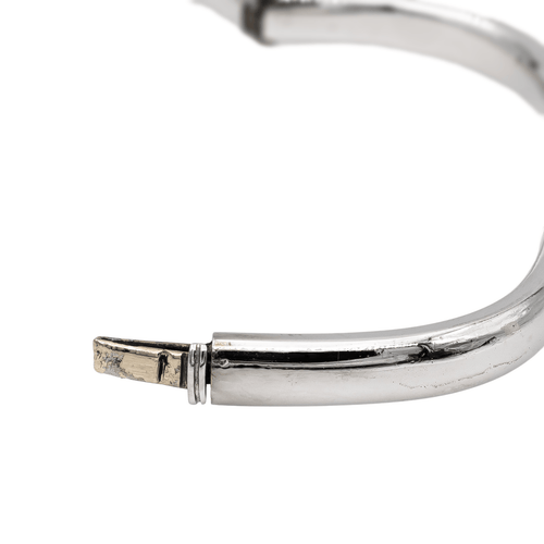 Bracelet Bracelet Jonc Or blanc 58 Facettes 2909070CN