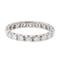 Bague 55 Alliance - Bague en platine 950 sertie de diamants 58 Facettes 2909885CN