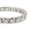 Bague 55 Alliance - Bague en platine 950 sertie de diamants 58 Facettes 2909885CN