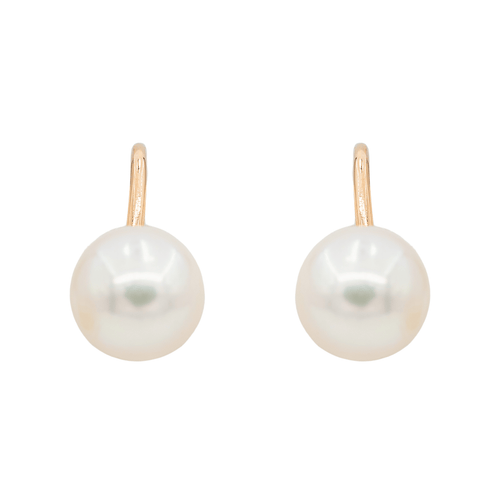 Boucles d'oreilles Boucles d'oreilles en or rose 18 carats et perles de culture 58 Facettes 2912923CN