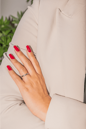 Bague 56 Bague Alliance Or blanc Diamant 58 Facettes 2916941CN