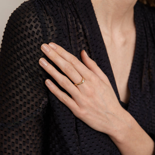 Bague Solitaire Diamant 0.15ct