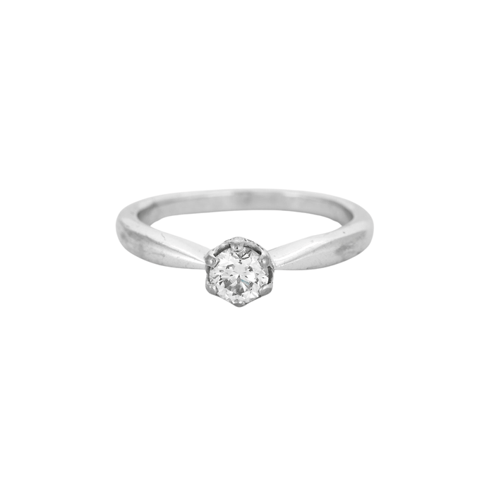 Bague 55 Bague solitaire Diamant 0.40ct 58 Facettes DV0471-1