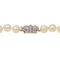 Collier Collier sautoir en or blanc 18 carats avec perles et diamants 58 Facettes 2940374CN