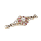 Broche Broche Or jaune Perle mabé, Rubis synthétique, Diamant 58 Facettes 2947709CN