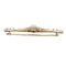 Broche Broche Or jaune Perle mabé, Rubis synthétique, Diamant 58 Facettes 2947709CN