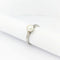 Bague 53 Bague en or blanc 18 carats avec diamants et perle de culture 58 Facettes 29582