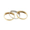Bague Fiume - Tris de bagues rivière en or 18 ct avec diamants, rubis et saphirs 58 Facettes 29582