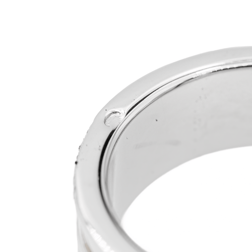 Bague 59 Bague en or jaune et or blanc 18 carats sertie de diamants 58 Facettes 2958340CN