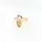 Bague 56 Bague en or jaune 18 carats et diamants 58 Facettes 29585