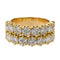 Bague 54 Bague Cocktail Or jaune Diamant 58 Facettes 2958631CN