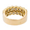 Bague 54 Bague cocktail en or jaune 18 carats et diamants 58 Facettes 2958631CN