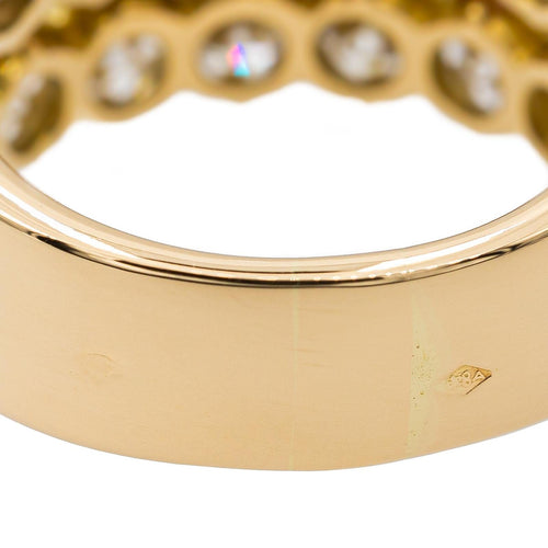 Bague 54 Bague Cocktail Or jaune Diamant 58 Facettes 2958631CN