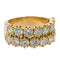 Bague 54 Bague Cocktail Or jaune Diamant 58 Facettes 2958631CN