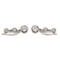 Boucles d'oreilles Boucles d'oreilles Dormeuses Or blanc Diamant 58 Facettes 2960964CN