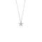 Collier Collier - Pendentif étoile en or blanc 18 kt et diamants 58 Facettes 29732