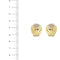 Boucles d'oreilles Boucles d’oreilles en or jaune 18 ct avec diamants 58 Facettes 29740