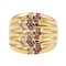 Bague 54 Bague Or jaune Rubis, Diamant 58 Facettes 2975520CN