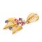 Pendentif Pendentif Feuille Or jaune, Or rose Diamant, Rubis, Saphir 58 Facettes 2975751CN