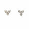 Boucles d'oreilles Boucles d’oreilles triangulaires en or blanc 18 carats et diamants 0,96 ct 58 Facettes 29788