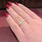 Bague 55 Alliance - Bague trois ors en or 18 carats 58 Facettes 29789