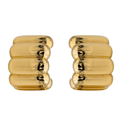 Boucles d'oreilles O.J. Perrin - Boucles d’oreilles à clips en or jaune 18 carats 58 Facettes 2980971CD