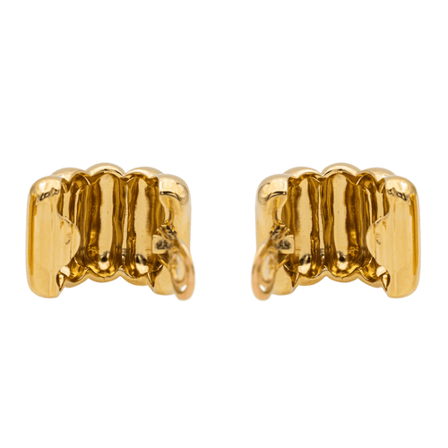 Boucles d'oreilles O.J. Perrin - Boucles d’oreilles à clips en or jaune 18 carats 58 Facettes 2980971CD