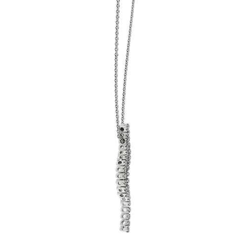 Collier Balestra - Collier avec pendentif en or blanc 18 ct et diamants 58 Facettes 29888