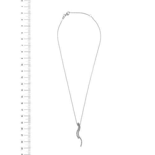 Collier Balestra - Collier avec pendentif en or blanc 18 ct et diamants 58 Facettes 29888