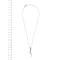 Collier Balestra - Collier avec pendentif en or blanc 18 ct et diamants 58 Facettes 29888