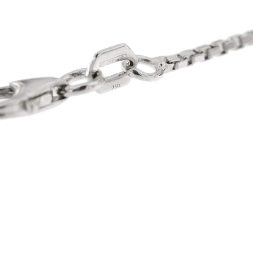 Collier Collier croix - Collier en or blanc 18 ct et diamants 58 Facettes 29901